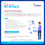 Lowongan Kerja CMedia Account Manager Agustus 2022