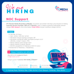 Lowongan Kerja CMedia Technical Support